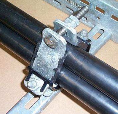 Do not over tighten the cleat. The cleat should secure the cable but does not need to be so tight that the cable bulges at either side of the cleat.