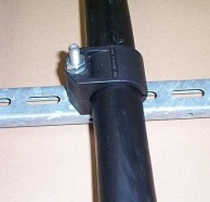 Do not overtighten the cable clamp
