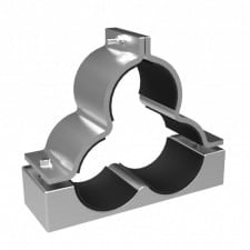 Prysmian Orion Shaped Trefoil Cable Cleats (Aluminium) LV MV HV