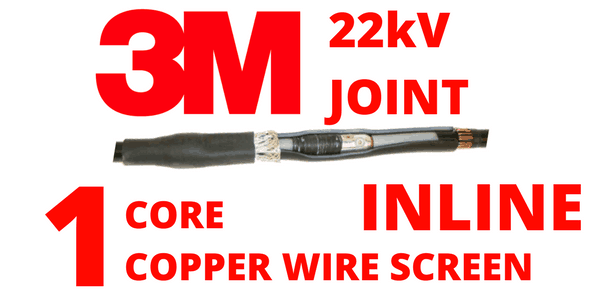 22kV Cold Shrink Cable Joints – 3M QS2000E (Single Core XLPE EPR)