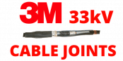 3M 94-AC640-1/C 33kV Single Core 300-630sqmm Cold Shrink Joints