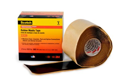 3M Scotch 2228 Rubber Mastic Tape | Cable Sheath Repairs