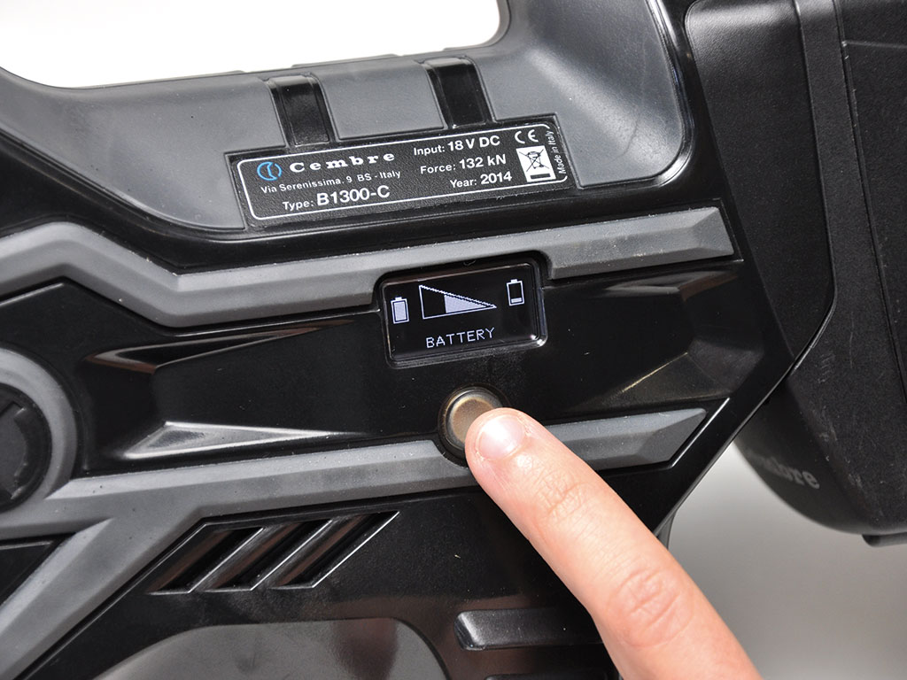 Multifunction OLED display with touch button