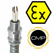 CMP A2FFC Zone 2 Hazardous Area ATEX Cable Gland Ex e, Ex d, Ex nR, Ex ta