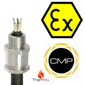 CMP A2FHT Zone 2 Hazardous Area ATEX Cable Gland Ex e, Ex d, Ex nR, Ex ta