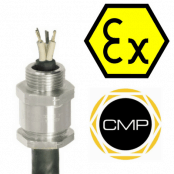 CMP A2e100 Zone 2 Hazardous Area ATEX Cable Gland Ex e, Ex nR, Ex ta