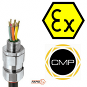 CMP PX2KXREX Barrier Glands – Hazardous Area Class I Zone 1, 21 and Zone 2, 22 Class I Division 1 & 2 ABCD