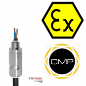 CMP Triton Cable Gland CDS PB (T3CDSPB) – Ex e, Ex d, Ex nR & Ex ta Hazardous Area ATEX Zone 2