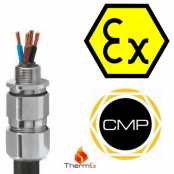 Explosive Atmosphere Cable Glands For Armoured Cables High Temperature Ex e, Ex ta – CMP C2KHT
