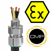 Explosive Atmosphere Cable Glands For Braid & Steel Tape Armoured Cables Ex e, Ex ta – CMP CXe
