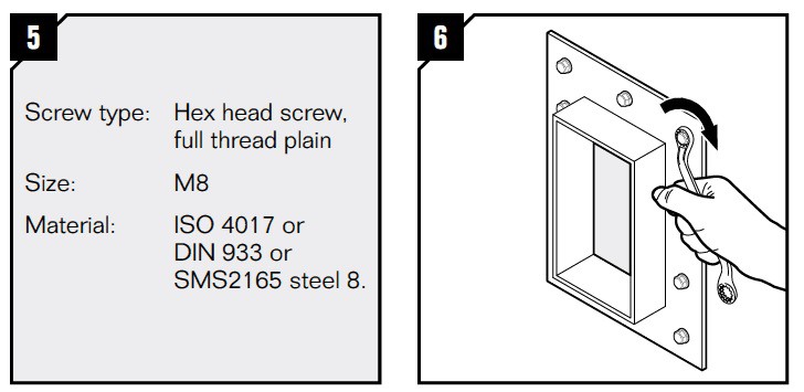 Roxtec G Bolted Ex Cable Transit Frame