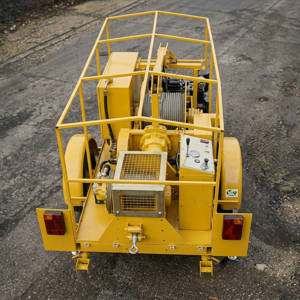 11kV 33kV Cable Pulling Winch