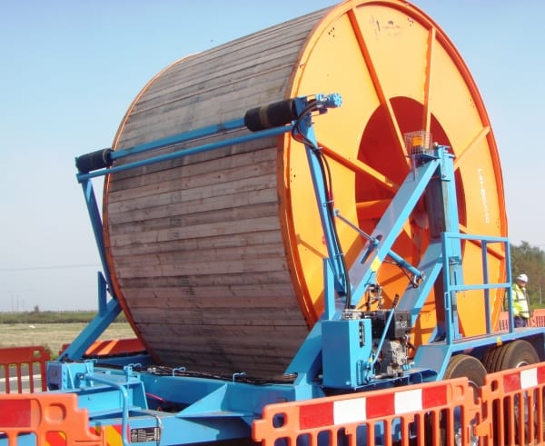 Cable Drum Trailers Up To 4540mm Diameter Drums - SEB CD310S