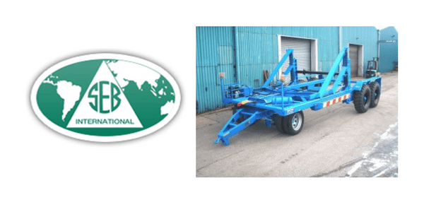 Cable Drum Trailers Up To 5000mm Diameter Drums - SEB CD900S Cable Drum Trailers Up To 5000mm Diameter Drums - SEB CD900S