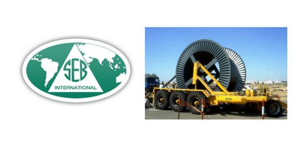 Cable Drum Trailers Up To 5000mm Diameter Drums - SEB CD980S Cable Drum Trailers Up To 5000mm Diameter Drums - SEB CD980S