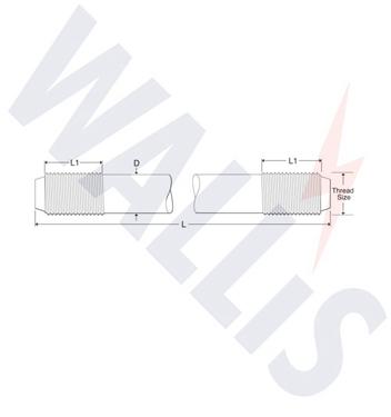 Copper Earthing Rods Dimensions