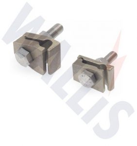 Earth Clamps - Bonding Copper Conductors Onto Steel Structure Tower Clamps