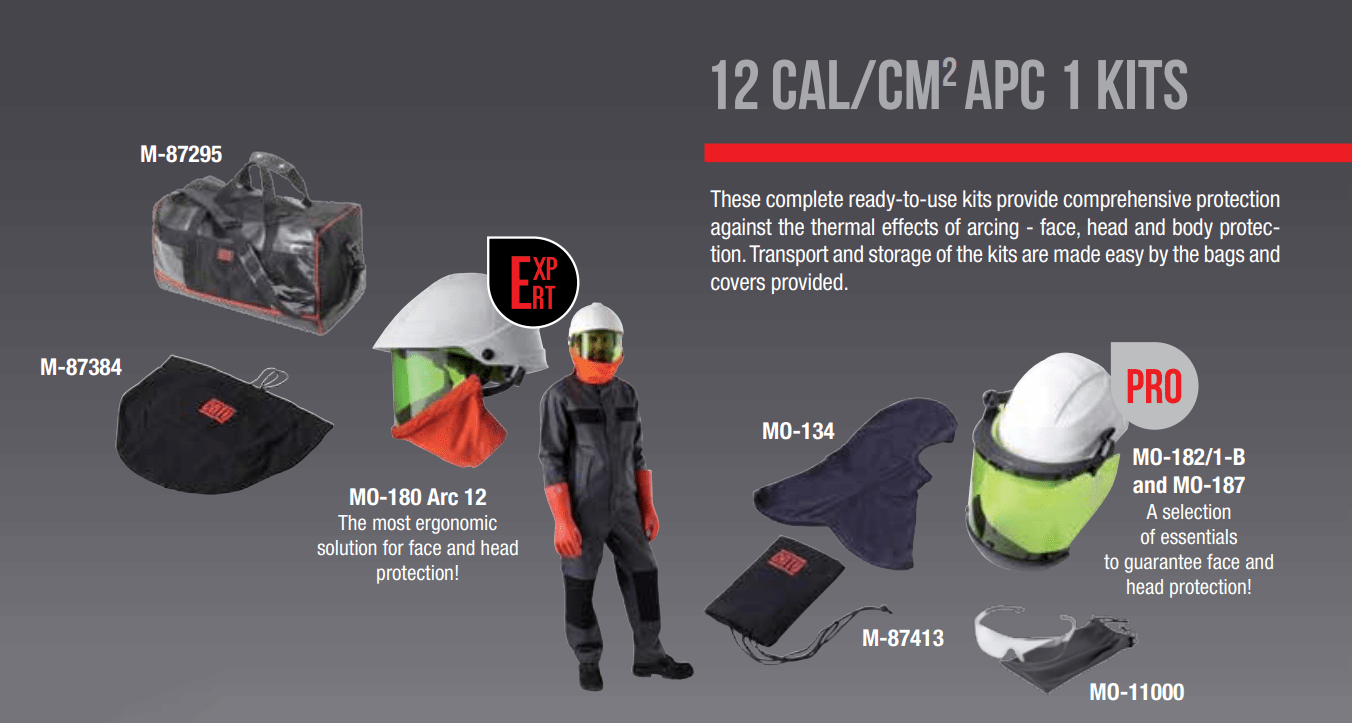 CATU Arc Flash Protection Kit Contents