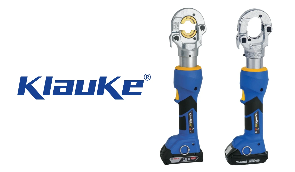 Klauke EKM6022 Battery Powered Cable Crimping Tool