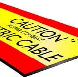 Tape Tile & Stokbord Cable Protection Covers For MV HV Power Cables