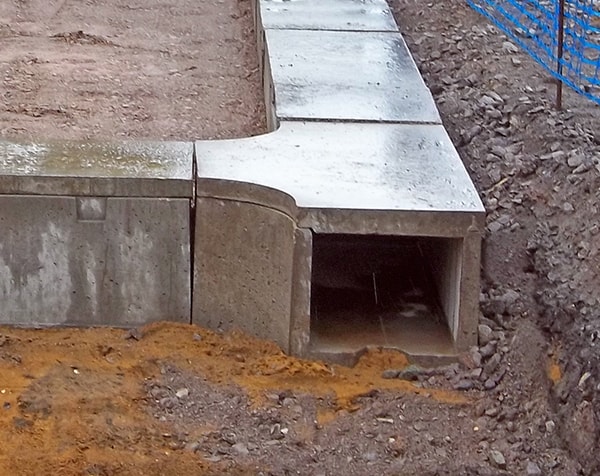 Concrete Cable Trough Tee C.1.41