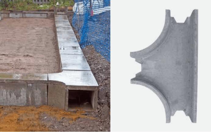 Anderlite Concrete Trough - T-Piece