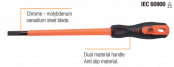 CATU Insulated Screwdrivers – Flat Blade IEC 60900