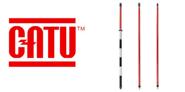 CATU Insulating Sticks for Manoeuvring Detectors & Short-Circuiting & Earthing Systems