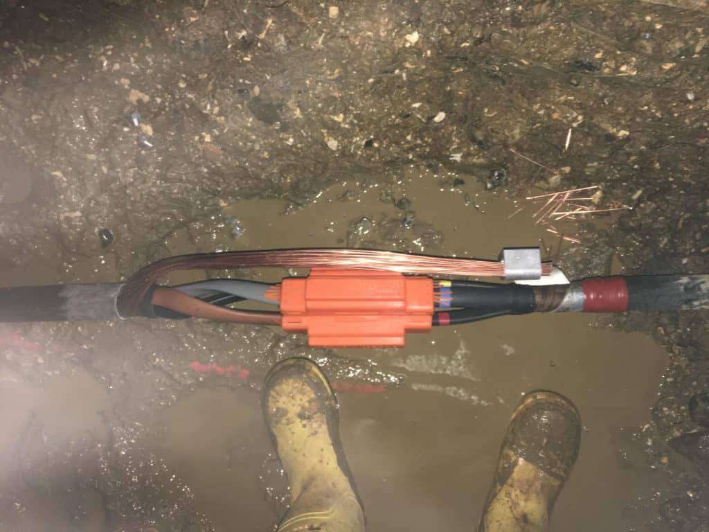 Live Cable Joint