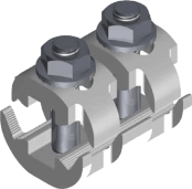 Sicame LVMS1, 2 & 3 Double Service, Aluminium LV Mains Service Branch Connector