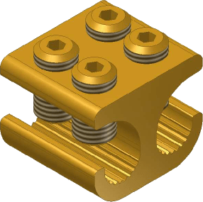 Sicame MB21/1 Brass (Side Entry) LV Service Branch Connector