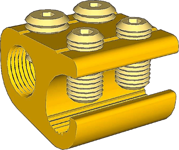 Sicame MB22/1, 22/2 & 22/3 Brass (Side Entry) LV Service Branch Connector