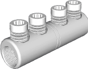 Sicame MF15/1, 15/2, 15/3, 15/4 & 15/5 LV / MV Mains Straight Connectors