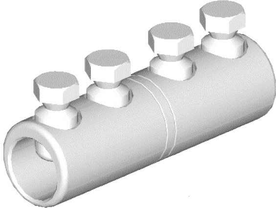 Sicame MF15/1/SH, 15/2/SH, 15/3/SH, 15/4/SH & 15/5/SH LV / MV Mains Straight Connectors