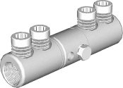 Sicame MF18/1, 18/2 & 18/3 LV / MV Mains Straight Connectors