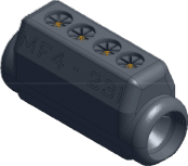 Sicame MF4-23/I Hybrid LV Service Straight Pre-Insulated Connector