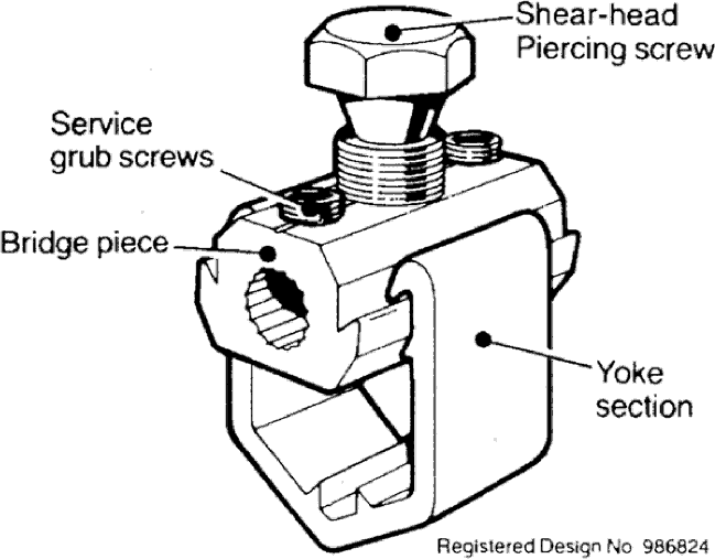 Sicame PCS1/1, 1/2 & 1/3 Insulation Piercing LV Service Branch Connector