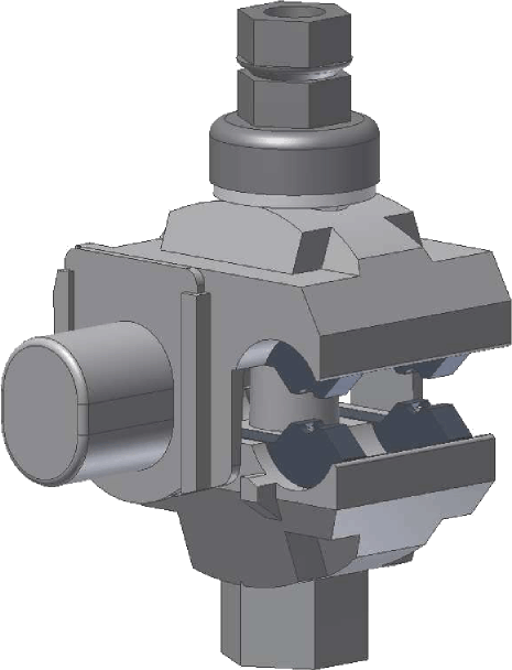 Sicame SS35/4 Fully Insulated, Insulation Piercing LV Service Branch Connector