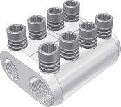 Sicame USMH/FPL-2-C Copper MV Mains Connectors (North America)