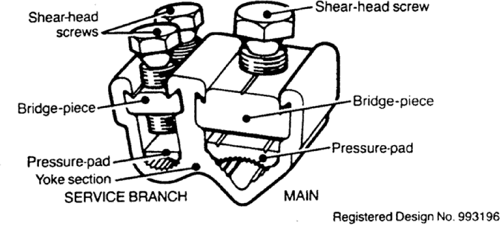 Sicame WS4 Aluminium LV Service Branch Connector