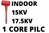 15kV 17.5kV Single Core PILC Cable Termination Indoor Heat Shrink
