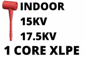 15kV 17.5kV Cable Termination Kits HV Single Core XLPE Indoor (Heat Shrink)