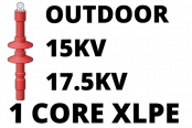 15kV 17.5kV Cable Termination Kits HV Single Core XLPE Outdoor (Heat Shrink)