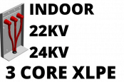 22kV 24kV Cable Termination Kits HV 3 Core XLPE Indoor (Heat Shrink)