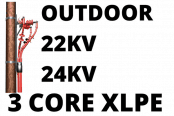 22kV 24kV Cable Termination Kits HV 3 Core XLPE Outdoor (Heat Shrink)