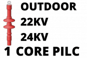 22kV 24kV Single Core PILC Cable Termination Outdoor Heat Shrink