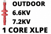 6.6kV 7.2kV Cable Termination Kits HV Single Core XLPE Outdoor (Heat Shrink)