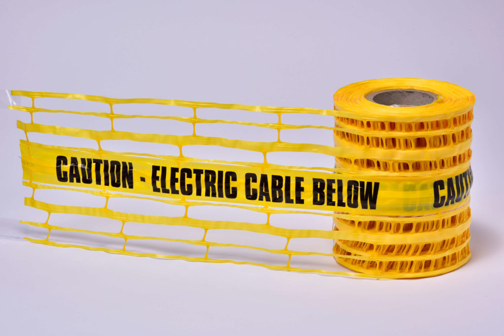 Detectable Warning Tapes | Electricity, Gas, Water & Telecoms Services