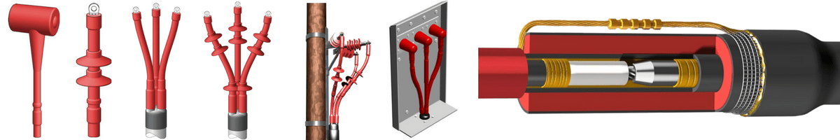 Heat Shrink Cable Terminations 6.6kV 11kV 33kV