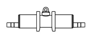 2-Way Insulated Bus Bar With Test Point